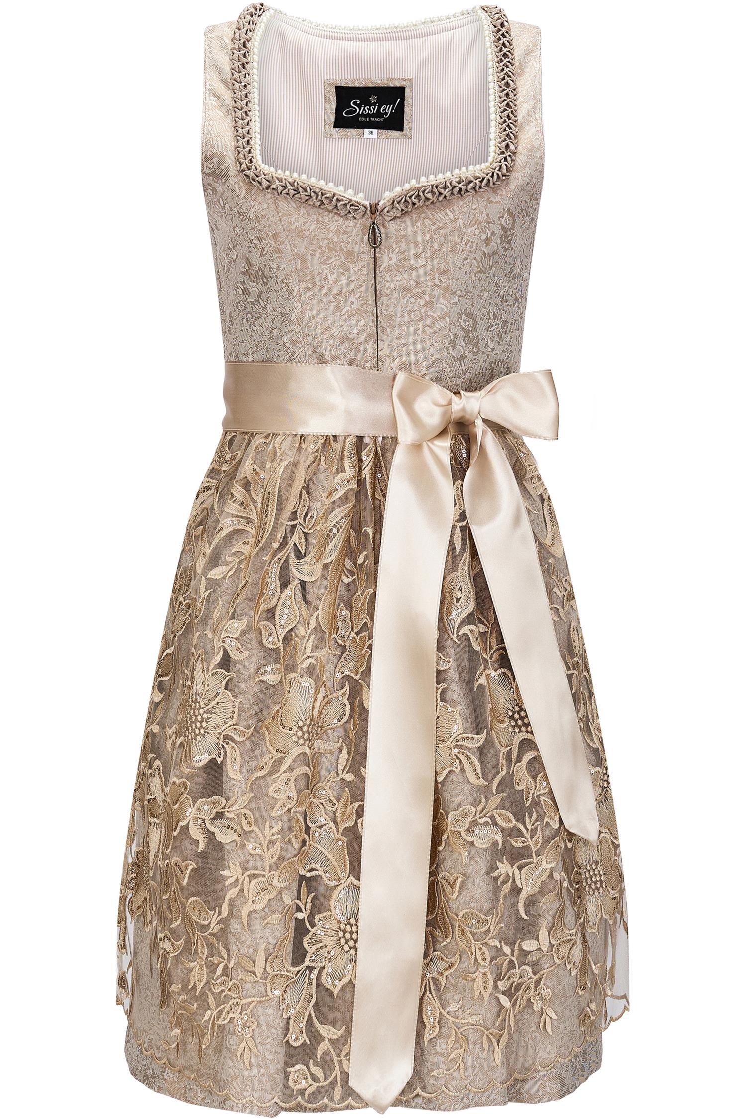 Dirndl von Sissi ey! in Beige