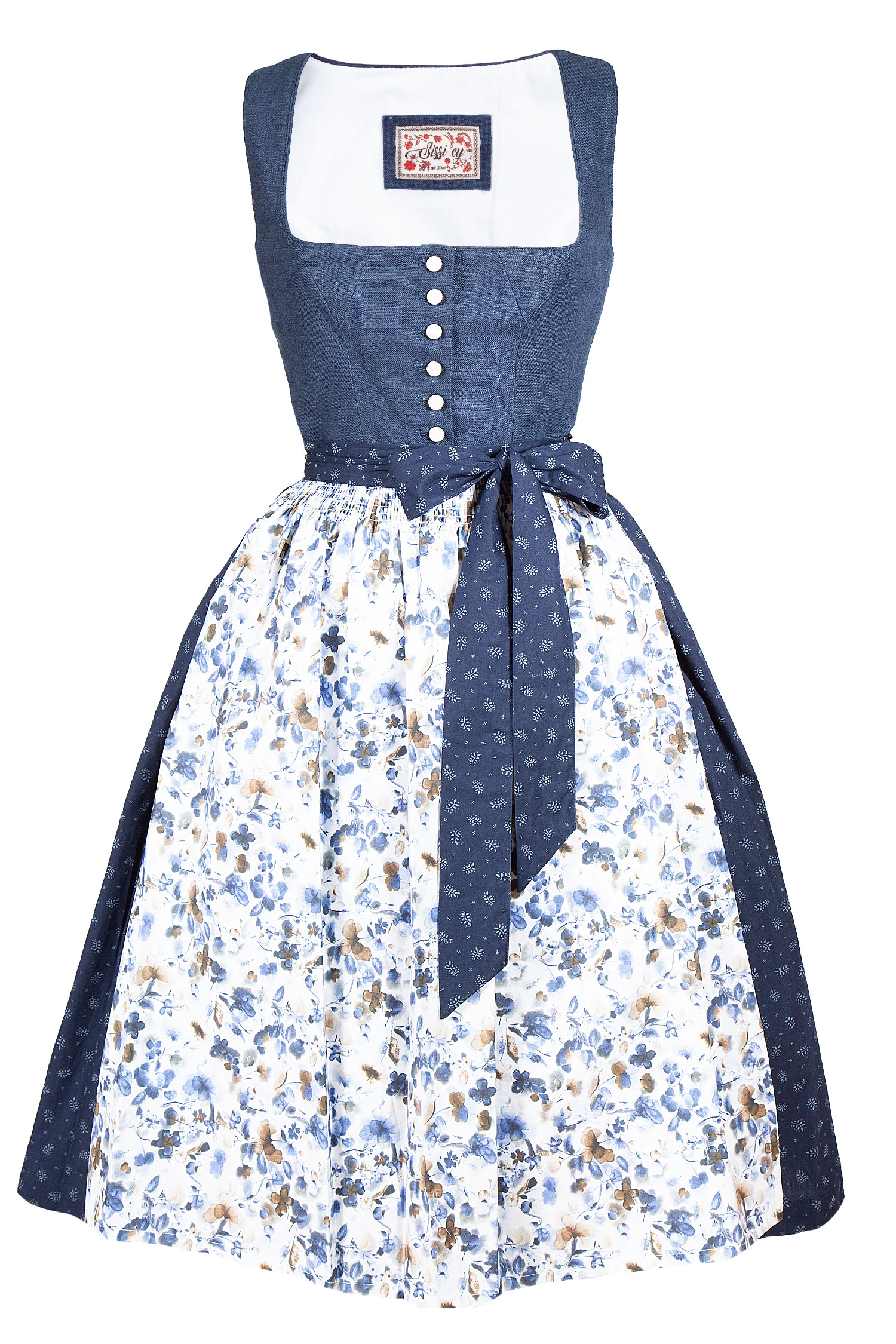 Dirndl von Sissi ey! in Nachtblau