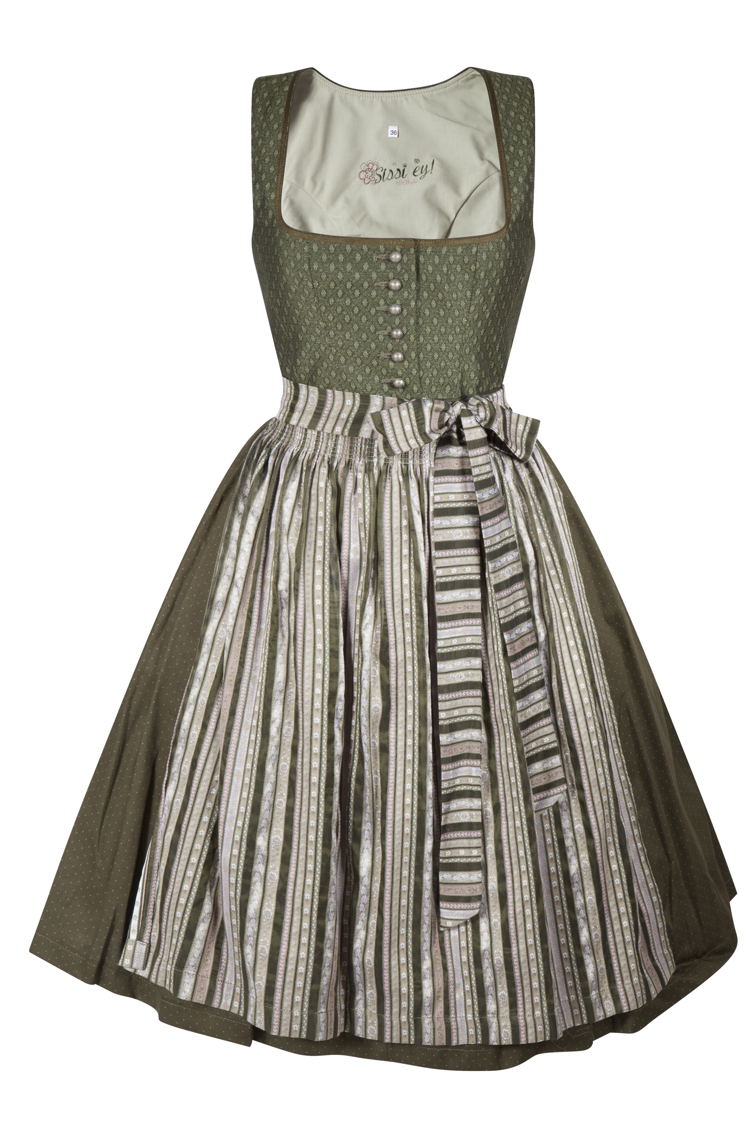 Dirndl von Sissi ey! in Tannengrün