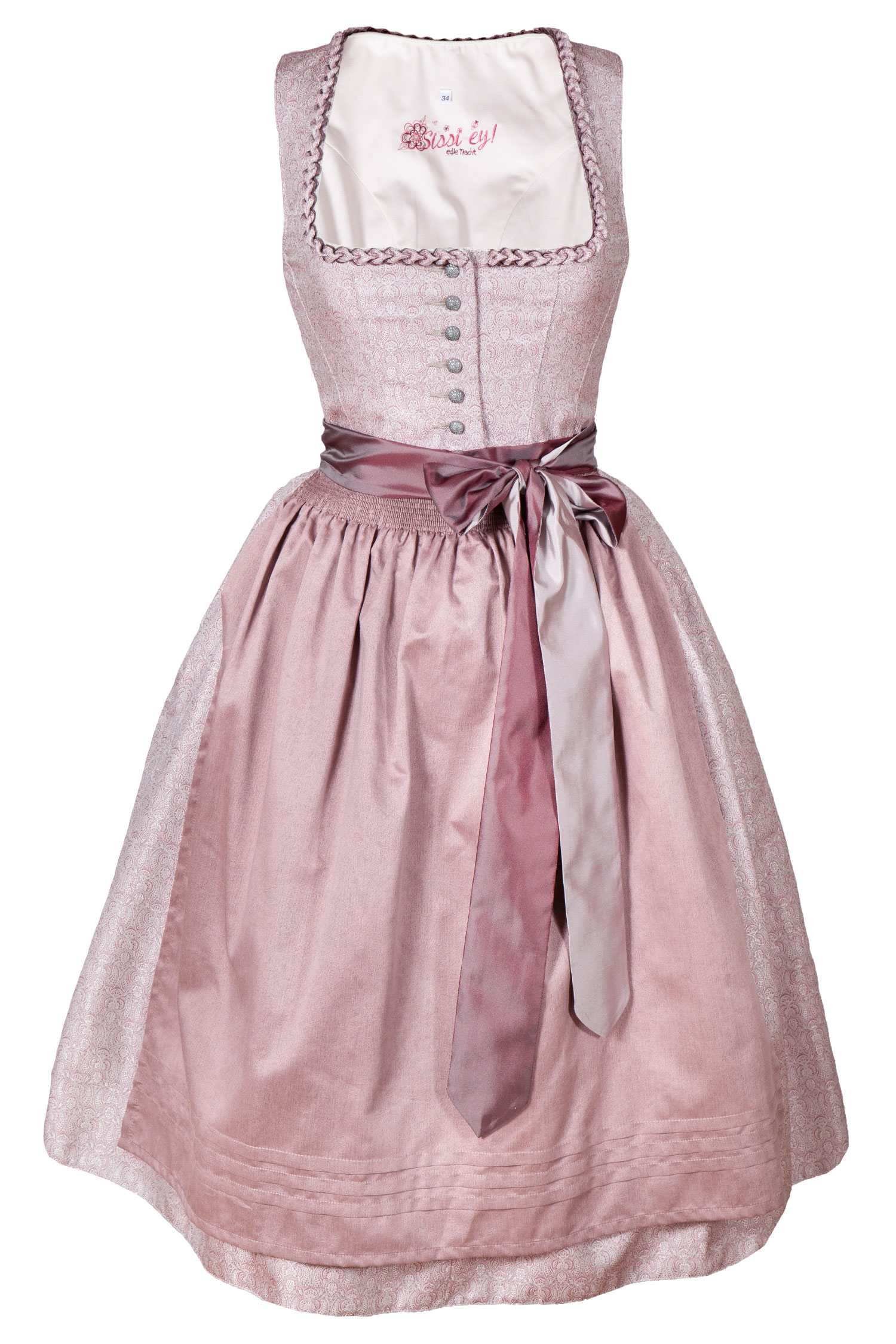 Dirndl von Sissy ey! in Altrosa