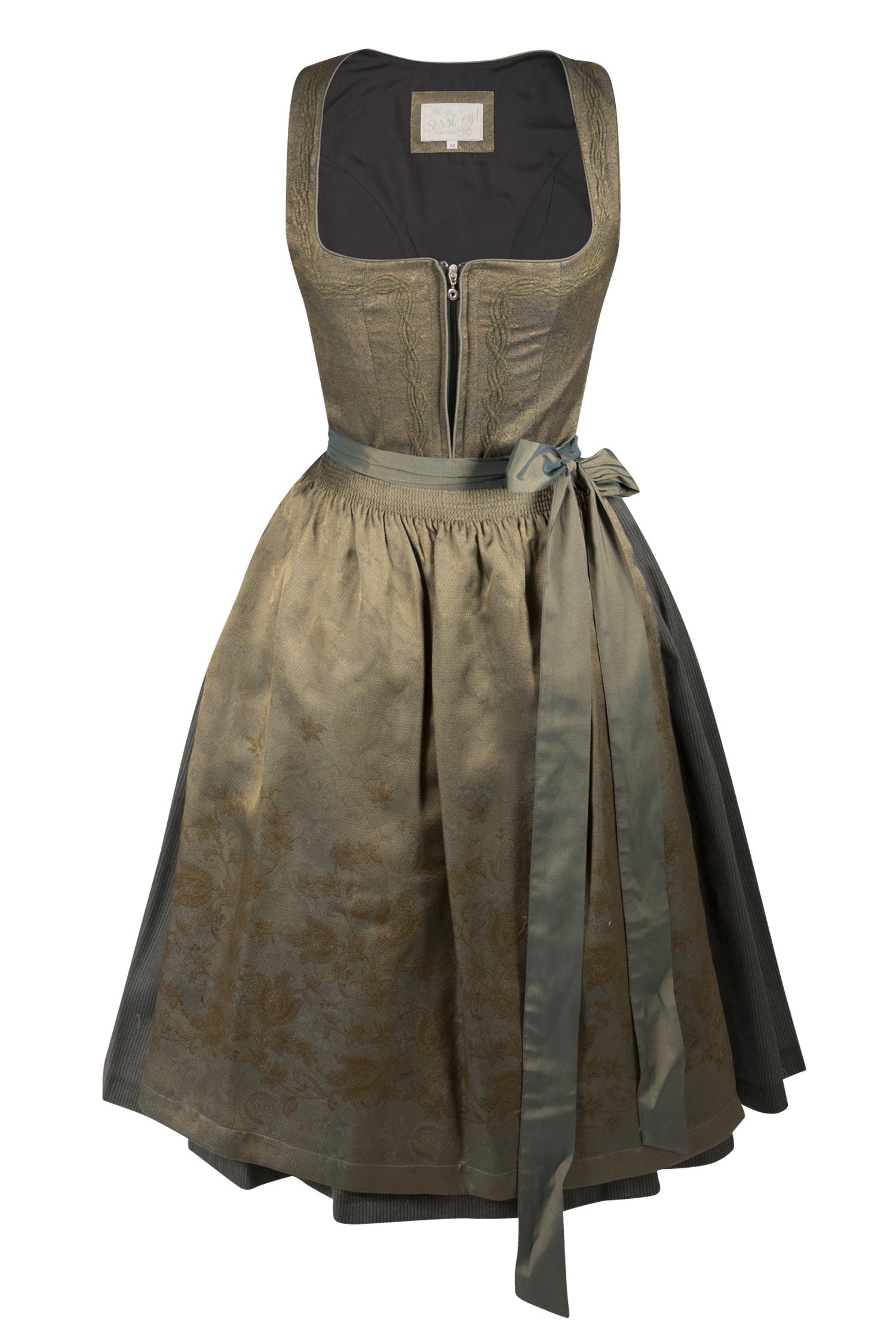 Dirndl von Sissi ey! in Oliv