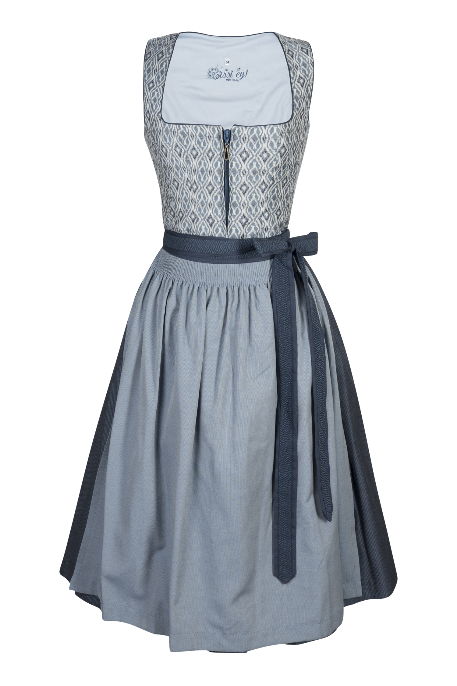 Dirndl von Sissi ey! in Blautönen